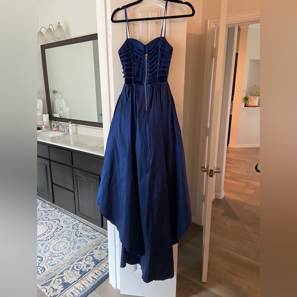 B. Darlin Prom Dress worn once size 5/6 bought at Dillard’s
